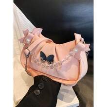 Women Shoulder Bags - 藍色 - 查看 3