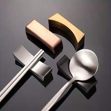 1 件 304 不锈钢筷子架 筷子架 酒店餐厅餐桌餐具架 勺子架 防霉 厨房小工具 厨房配件 - 彩色 - 查看 1