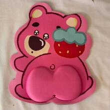 Disney Disney Winnie The Pooh Ergonomic Wrist Rest Mouse Pad & Laptop Mat - Official Licensed Multi-Functional Desk Pad With Premium Silicone Core & Milk-Silk Surface, Non-Slip Rubber Base For Office/Home/Gaming Comfort (Vivid Printing Technology, Aesthetic Desktop Decor Accessory), School Supplies, Back To School