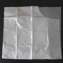 100pcs Disposable Hair Cutting And Dyeing Shawl Disposable Cloth Hair Salon Cloak Suitable For Hair Dyeing And Hair Cutting, Waterproof And Will Not Stain Clothes, Barber Shop Hairdressing, Home DIY Hair Dyeing - White - View 6