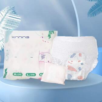 10 Pairs Of Night Time Peace Of Mind Pants, Women's Menstrual Sanitary Pads, Anti Leakage Ultra-Thin Breathable Night Pull-Up Pants