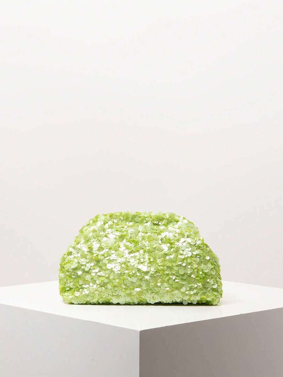 Borsa clutch da donna con paillettes colorate e brillanti, borsa floreale, borsa con paillettes, borsa da cerimonia, accessori da cerimonia, borsa elegante da donna, articoli da matrimonio, portafoglio da festa con glitter (modello casuale)