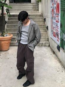 Casual Plaid Long Sleeve Shirt For Men, Versatile & Loose Fit, Suitable For Multiple Occasions Like Streetwear, Vacation, Daily Wear, Holidays, All Seasons, Fall