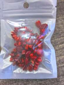 100 piezas de fragmentos naturales de cuentas de piedra de 3 a 6 mm, juego de 7 chakras, pulsera de cristal de gemas, pulsera de joyería hecha a mano, accesorios de joyería hechos a mano, collar de gemas naturales, pulsera, cadena de tobillo y cintura, accesorios para hacer