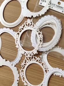 MOCARD 10 张/包镂空压花剪贴簿纸、DIY 装饰工艺纸、节日礼物、手工拼贴材料、个性化剪贴簿规划创意学校文具、学校用品、返校 - 綠色 - 查看 5