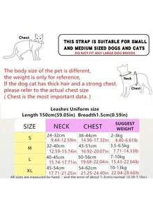 1pc Dog Leash Reflective Chest Harness Vest For Small Dogs, Teddy, Corgi, Pomeranian - Green - View 3