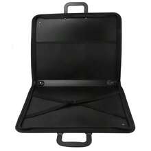DESIGN PORTFOLIO WATER PROOF BLACK CASE ART WORK PAINTING-FOLDER BAG A1 A2 A3 A4 - Black - View 5