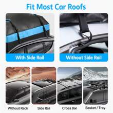 PORIYA Car Roof Top Rack Roof Bag 450L Cargo Carrier Waterproof Luggage