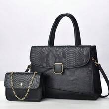 Women Top Handle Bags - 粉紅色 - 查看 3