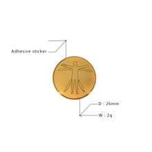 6/3/1pc Anti Radiation Protector Shield EMF Protection 26 Mm Round Cell Phone Sticker EMR Blocker Protection Stickers For Mobile Phones Computers Laptops Electronic Devices Supplies