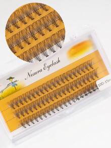 60簇单根睫毛簇 10D 6~15mm 自然妆效单根假睫毛 纤细持久睫毛延长 适合派对 睫毛自然簇 黑白盒随机发货。睫毛簇，睫毛簇，单根睫毛，睫毛，假睫毛 - C - 查看 16