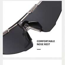 1 Pair Outdoor Sports Cycling Running Fashion Colorful Half-Frame Glasses - Multicolor - View 4