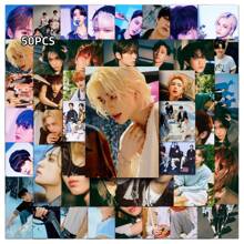 Sega Carte da collezione dei Kpop, con i membri Chan, Know, Changbin, Felix, , I.N, carte di supporto per il gruppo popolare, nuova collezione di carte da saluto, raccolta di carte da esposizione, accessori musicali pop, carte per decorazione di scatole