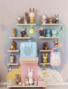 50-Pack Mellbree Self-Adhesive Metal Plates For Tonie, Strong Magnetic Force For Secure Hold, For Kids Room Decoration And Tonie Figure Storage (20 Mm Diameter, 0.4 Mm)