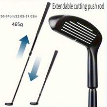 2-In-1 Golf Trainer - Dual Sided Chipping/Putting Machine, Adjustable 22-37" Zinc Alloy Right/Left Hand