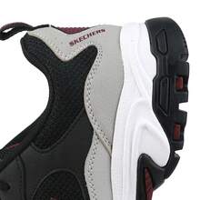 Skechers 男款休閒鞋 D'LITES系列復古綁帶運動鞋戶外日常輕鬆舒適休閒運動鞋51706-BKGY - 黑色/灰色 - 查看 6