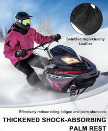 RIGWARL - Guantes de Invierno para Hombres y Mujeres - Rosa (Esqueleto rosa) - Ver 11