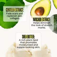 2-Piece KOEC B-FLAT Tummy Tightening Cream Hydrating Moisturizing Body Lotion Nourishing Trace Care Cream Tightens Sagging Skin And Helps Correct Sagging Skin - Ginger - View 5