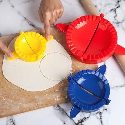 3 Pack, Empanada Press, Dough Press, Dumpling Press, Hand Pie Press, Mini Pie Press, Hand Pie Maker, Meat Pie Cutter, Pie Press, Pastry Press, Turnover Press