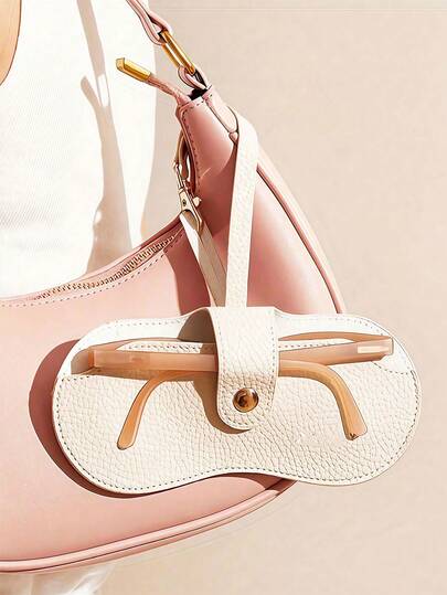 Bolsa de almacenamiento multifuncional para gafas, funda protectora portátil y resistente a la presión para gafas de mujer, estuche para gafas, accesorios de viaje, útiles escolares, artículos de vacaciones, camping, vacaciones y regreso a la escuela