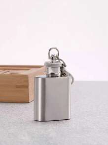 Mini portachiavi con flacone, di dimensioni compatte, adatto per viaggi, picnic all'aperto e altre attività, comodo da trasportare, lavorazione delicata per esaltare il tuo stile