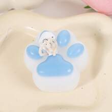 6pcs Cat Paw Shaped Candles, Creative Fragrance Candles Home Decor, Suitable For Gifts, National Day, Birthday Party, Valentine's Day, Back To School, Candlelight Dinner In Living Room, Bedroom, Bathroom