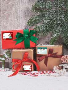 500pcs/Roll, 200pcs/Roll, 12pcs/Sheet Christmas Santa Claus Stickers Self-Adhesive Labels Christmas Birthday Holiday Gift Decoration, Merry Christmas Stickers Christmas Themed Stamp Labels Stickers DIY Gifts Baking Packaging Envelopes Stationery Decoration