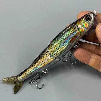 1个28.8克2节软饵小鱼饵