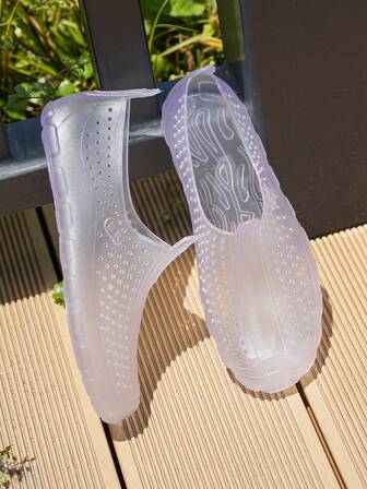 1 Pair Unisex Water Shoes For Outdoor Sports, Wading, Beach, Swimming