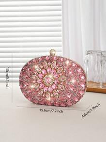 European And American Fashion Handheld Banquet Bag Cross-Border Popular Love Bag Retro Chain Shoulder Crossbody Bag Wallet