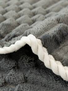 1pc Thick Plush Solid Color Sofa Cushion Cover, Non-Slip Washable, Modern Minimalist Home Decor Pet-Friendly, Soft & Comfortable Furniture Protector Pad For Bedroom, Office, Living Room (Excluding Backrest, Armrest, Pillow Cover)