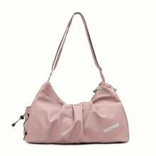 Yoga Bag For Women Yoga Bag For Women Fashion Sports Training Bag Short Luggage Bag Large Capacity Travel Bag Light Weight Travel Bag Storage Bag - 粉色 - 查看 1