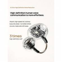 sanag Auriculares Bluetooth S6S con cancelación de ruido, llamadas nítidas, carga rápida y batería de larga duración, ultraligeros y cómodos de llevar, resistencia al agua y al sudor IPX4, color morado estrella. - Estrella púrpura - Ver 6