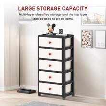 Wevalley Schubladenschrank aus Kunststoff