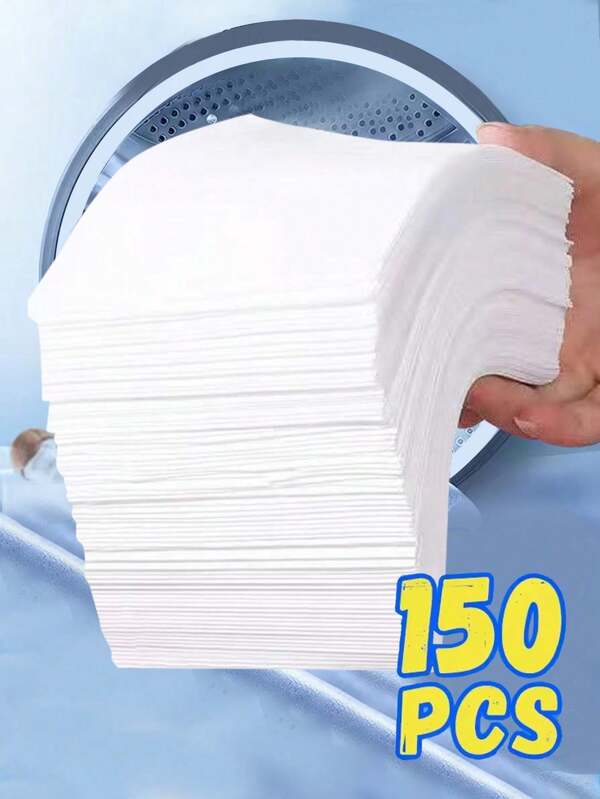 100pcs Laundry Tablets Laundry Paper Anti-Staining Clothes Sheets Anti-String Mixing Color Absorption Washing Household Merchandises