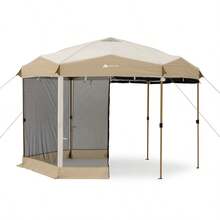 12' X 10' Glamping Hexagon Lighted Canopy - asPic - Xem 5