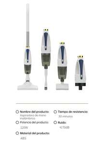 Aspiradora Inalámbrica  120W, 30 Minutos de autonomía Aspirador de Varilla con diseño antienredos, autoportante,  para Pelo de Mascotas, moqueta y Suelo de Madera Dura - Azul - Ver 11