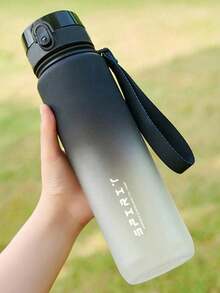 Thermal Insulated Water Bottle, High Temperature Resistant, Suitable For Men & Women, Large Capacity, Gradient Color, Portable Water Bottle - Multicolor - View 7