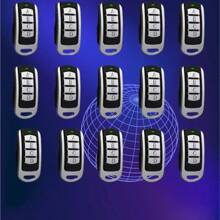 1-20个车库遥控电子门控制器 433MHz 门禁钥匙扣手持发射器 无线控制卷帘门