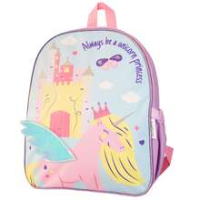 Harry Bear Kids Backpack And Lunch Bags | Girls Unicorn Princess School Bag And Lunch Box | Official Merchandise | Fast UK Delivery Shipping | Trusted UK Seller | Great Gift For Kids | Perfect For Back To School, Birthdays And Christmas - Pink - View 2