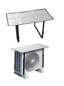 1 件全天候室外空调罩 - 防紫外线和防尘，适用于中央空调机组