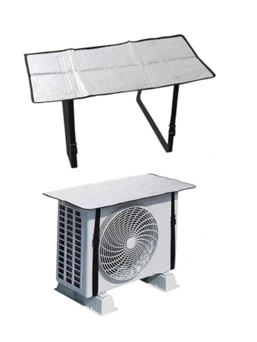 1 件全天候室外空调罩 - 防紫外线和防尘，适用于中央空调机组