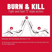 Cebo suave de pesca Berkley PowerBait Nessie - Sábalo - Ver 5