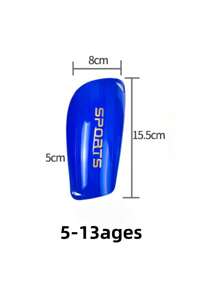 5-13Y Kids & Teens Soccer Shin Guards Set, Include Shin Guards & Long Soccer Socks, Lightweight Soccer Gear For Boys & Girls Ages 8-12, EVA Padding Protects Against Impact & Injury - Multicolor - View 6