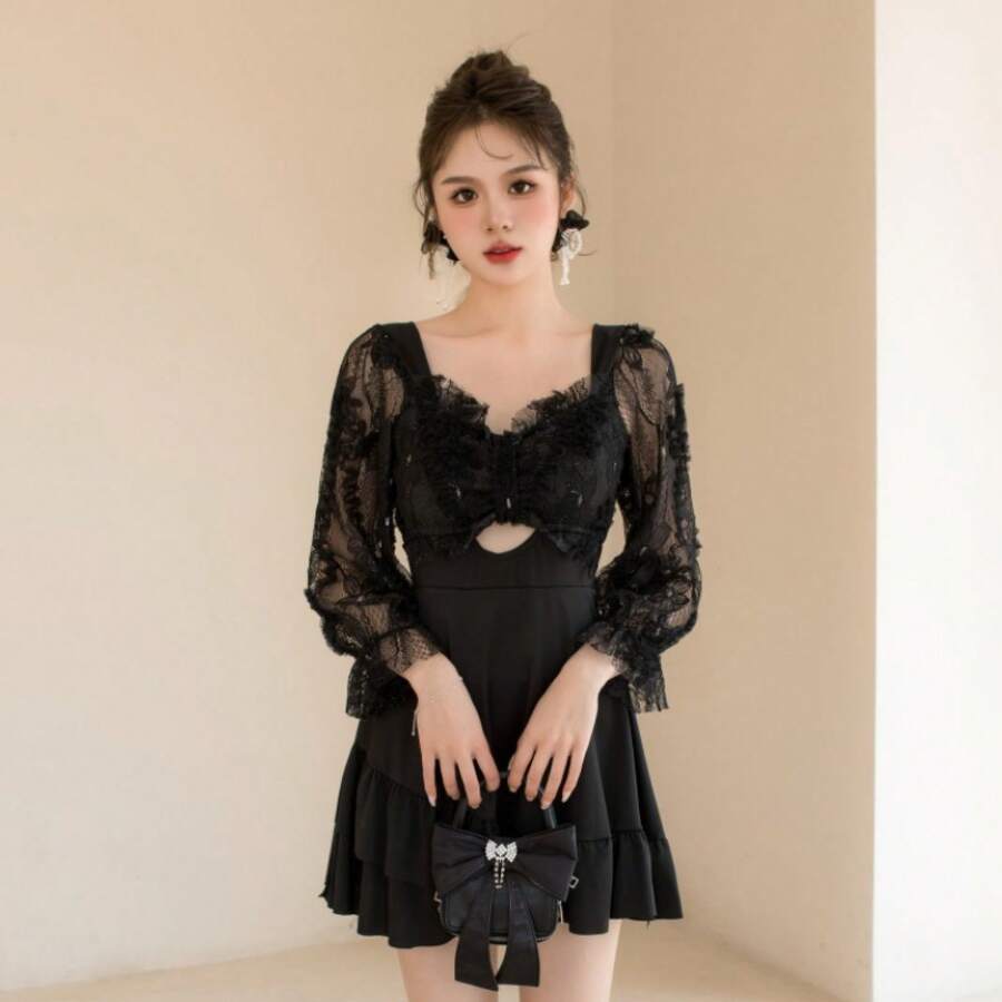 Swim Gear Sets - Black - View 1