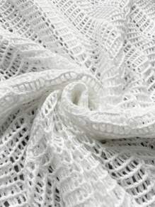 Women's Casual Bohemian Summer Beach Vacation Sexy Hollow Out See-Through Backless Sleeveless Cover Up Maxi Dress