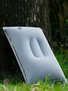 2 Pcs Outdoor Portable Inflatable Camping Pillow, Sleep Bag Pillow, Nap Cushion