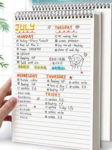 1 件螺旋笔记本、A5/B5 横格日记本、学校用笔记本、大学横格书写垫、学校用品、办公用品、返校用品、大学生学校必需品、教师美学日记本、用于记笔记、日常计划和日记的极简主义书写笔记本。 - 彩色 - 查看 5