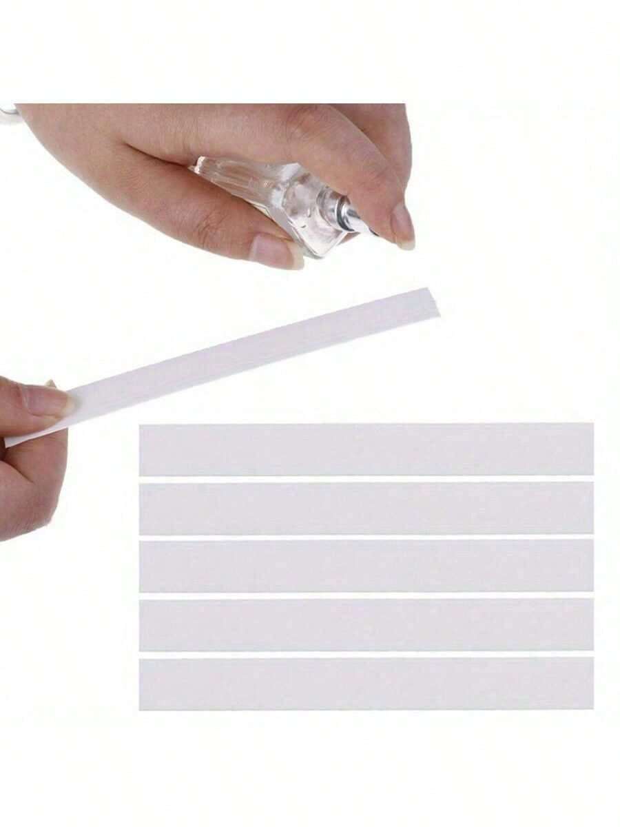 100张白色香薰香水精油测试纸条香水精油测试纸条