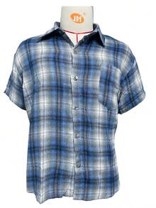 Men Shirts - Blue - View 1